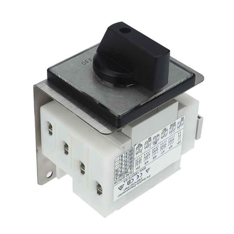 4 Pole Panel Mounted DC Isolator Switch